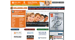 Desktop Screenshot of colleges.com